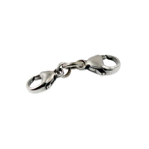 10103 Double Clasp, Silver