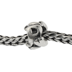 Trollbeads 11144P Letter Bead P, Silver