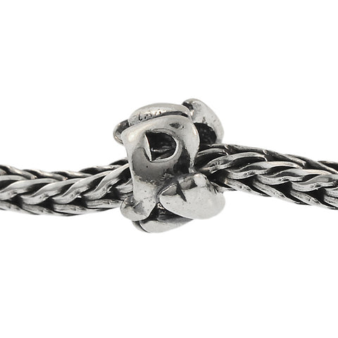 Trollbeads 11144P Letter Bead P, Silver