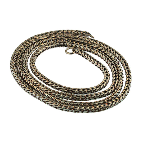 13245 Necklace Silver 17.7 (16.7 actual) inch