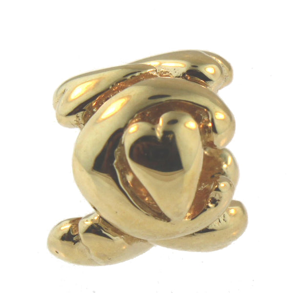 21144C Letter Bead C, Gold