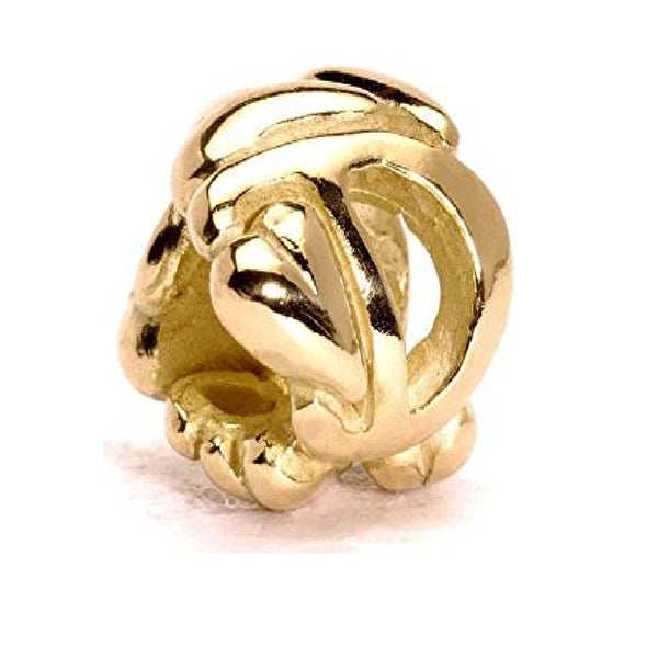 21144D Letter Bead D, Gold