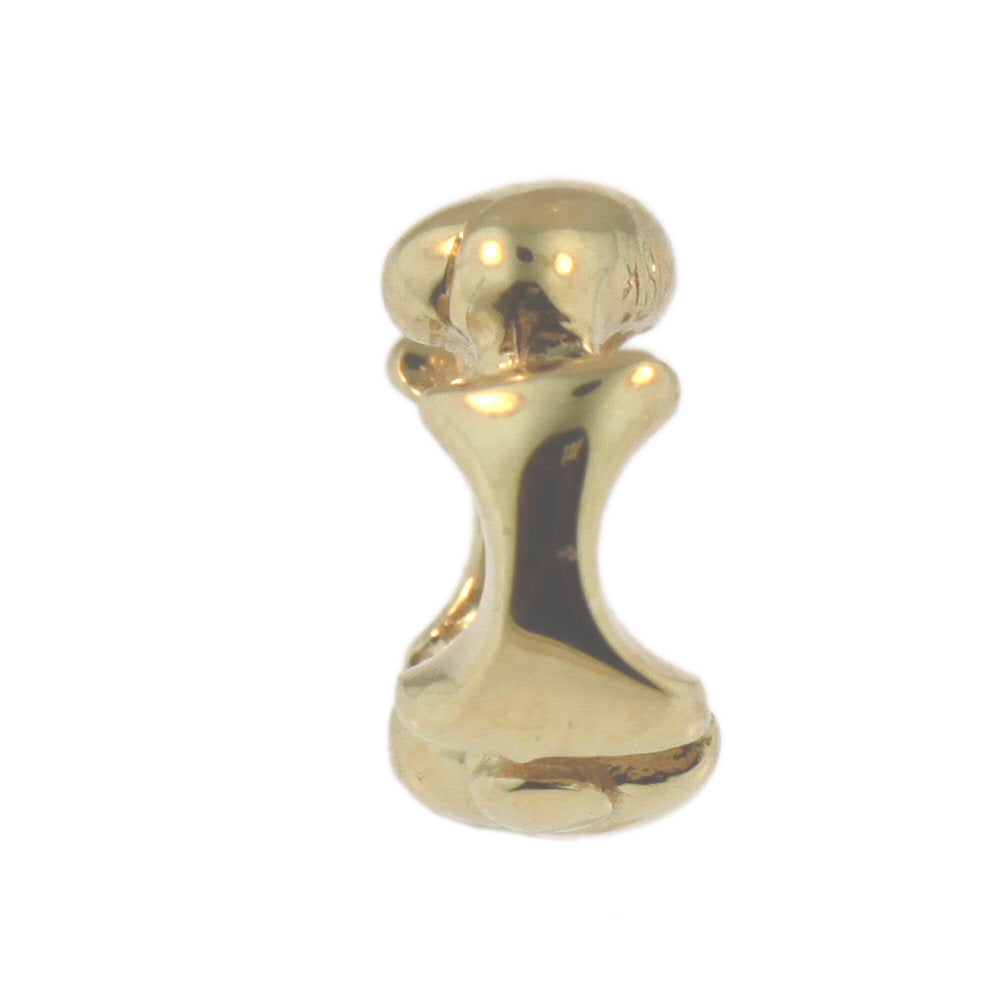 Trollbeads 21144I Letter Bead I, Gold