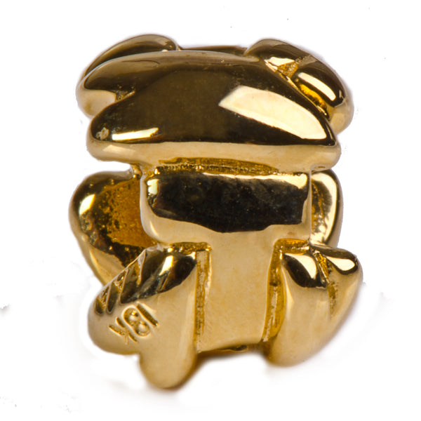 21144T Letter Bead T, Gold