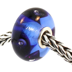 Trollbeads 61352 Clear Blue Bubbles