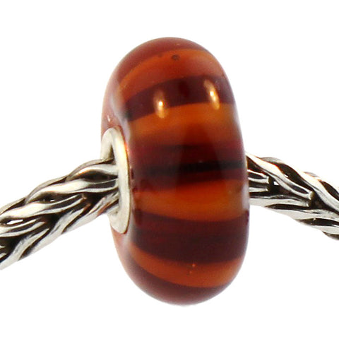 Trollbeads 61357 Brown Stripe