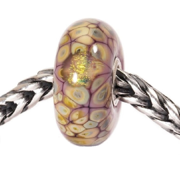 Trollbeads 62019 Purple Flower Mosaic