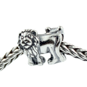 Trollbeads 11217 Lions, Silver