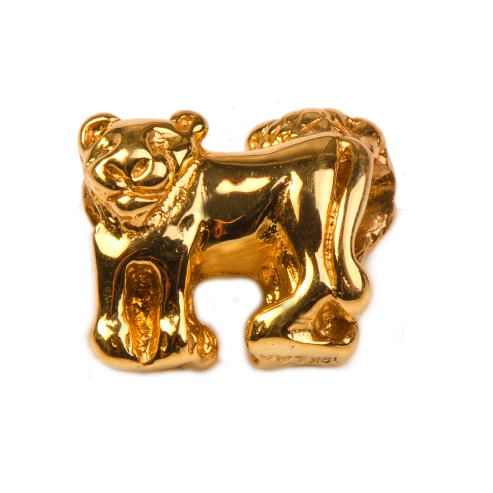 Trollbeads 21217 Lions, Gold